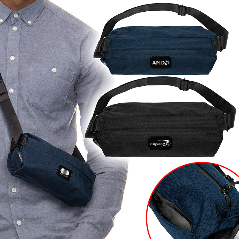 Waste2Gear Recycled Ocean Plastic Fabric Sling Bag