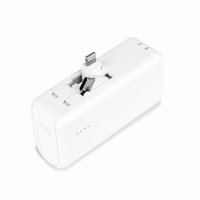 4500mAh Dual Connector Capsule Power Bank with Stand