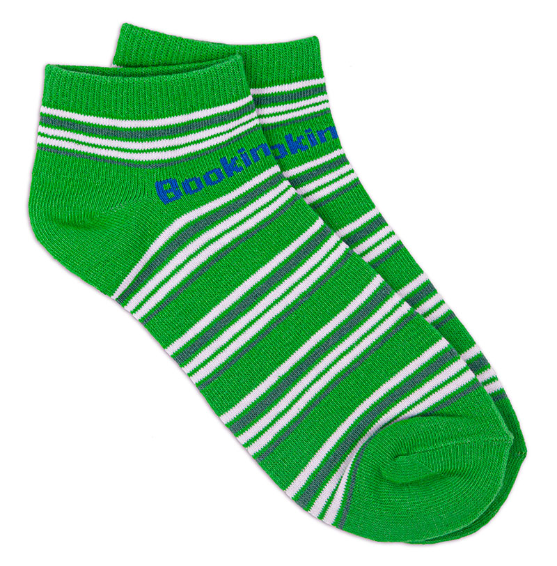 Soft Non-Slip Jacquard Grip Socks - Jacquard Knitting produces great detail & color that lasts and lasts. 6 colors maximum. Low cut. One size fits all adults. 75% cotton 23% polyester. 2% spandex. Comes in pairs.