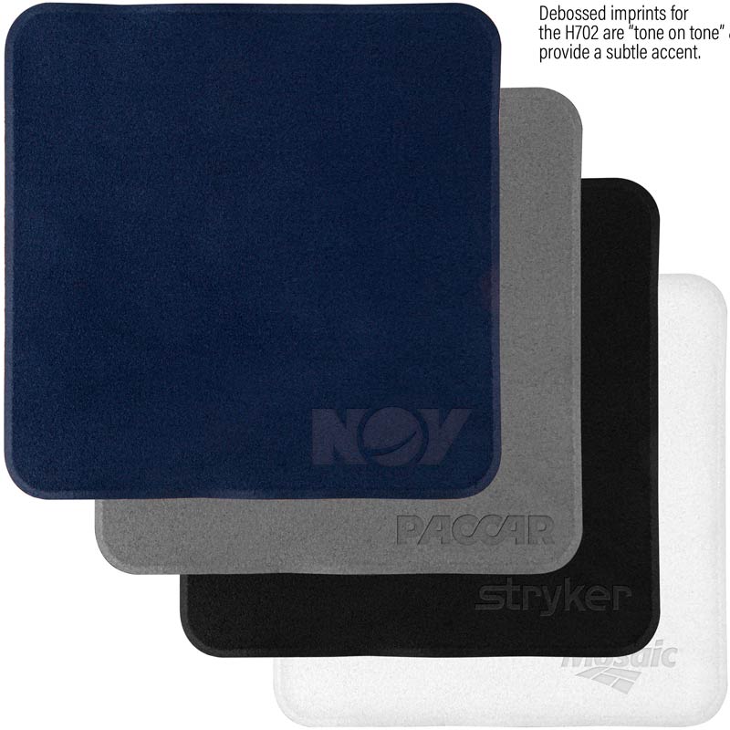 Nano-Texture Glass Polishing Cloth - A soft polishing cloth manufactured with non-abrasive material that will clean delicate surfaces without leaving scratches. Features: Engineered from soft, non-abrasive material. Perfect for displays featuring Nano-Texture glass, such as Apple Watch, iPad, iPhone, iPods and more. Removes streaks, dirt, dust, light grease and moisture. Also great on all tablets, smart phones, computer screens and similar devices. Branding will appear as "tone on tone," providing a subtle imprint to the product.