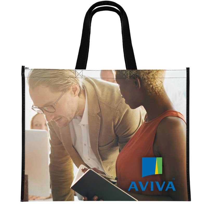 20” x 16” Laminated Full-Color Tote Bag