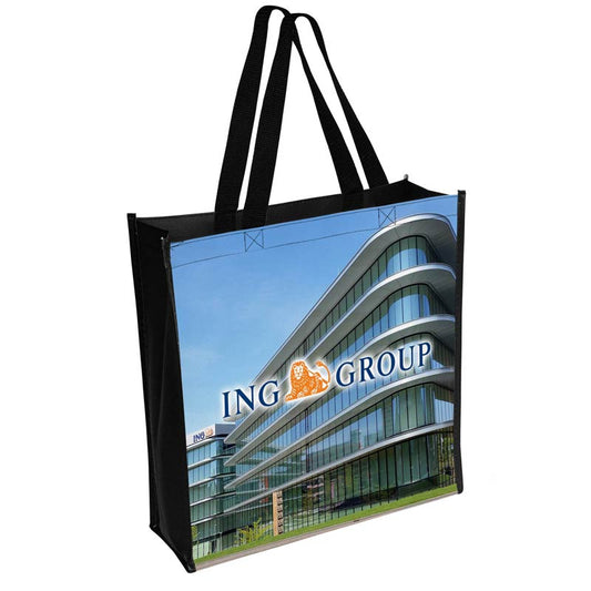 13” x 13” Laminated Full-Color Tote Bag