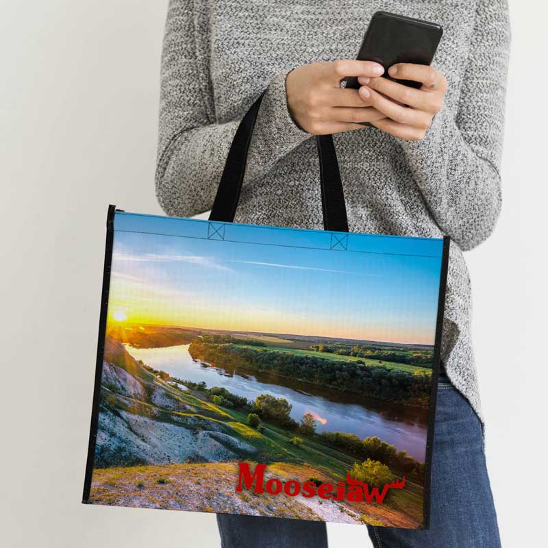 18” x 15” Laminated Full Color Tote Bag