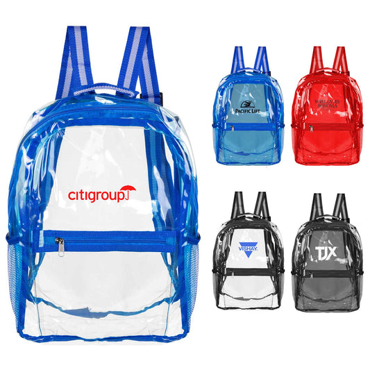 See-Through Water-Resistant Eco Travel Backpack