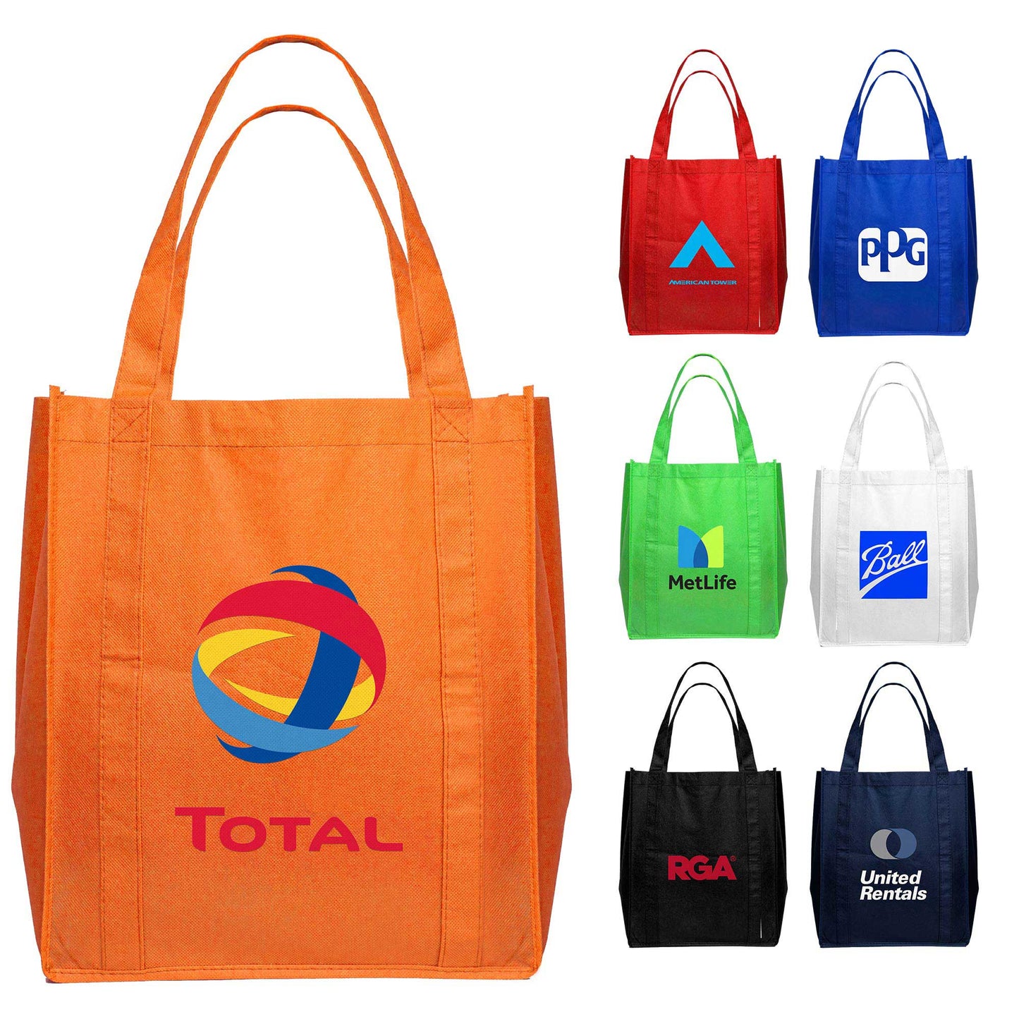 12x14 Eco-Friendly 80GSM Non-Woven Tote