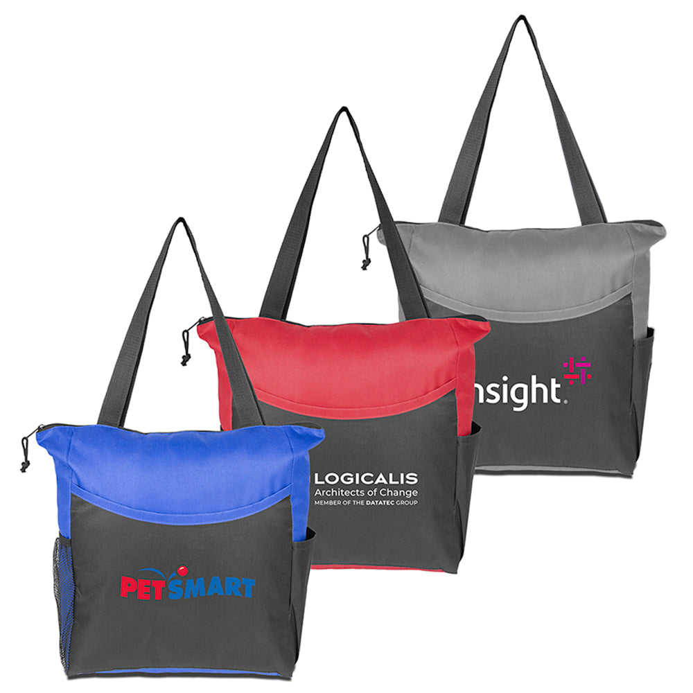 Two-Tone Promotional Campaign Tote Bag