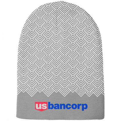 Adult Jacquard Beanie