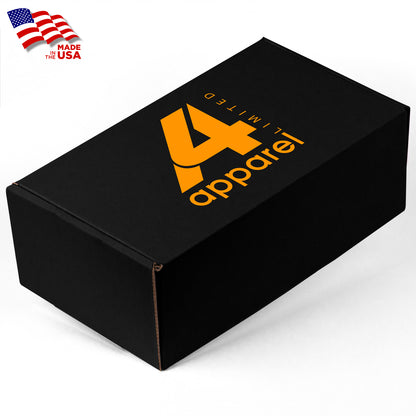 Screen Printed Corrugated Box Medium Box 11x6.5x4 For Mailers, Gifting And Kits / (Black Box Print, 1/0, Matte)