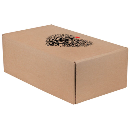 Screen Printed Corrugated Box Medium Box 11x6.5x4 For Mailers, Gifting And Kits