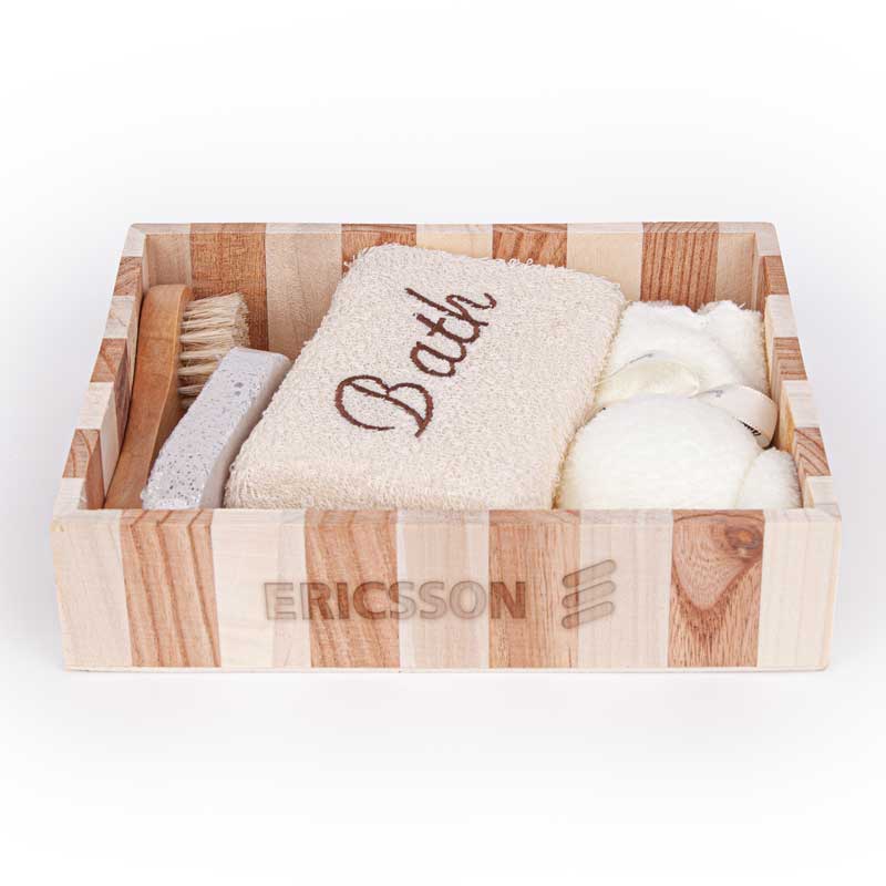 Bamboo Box Bath and Beauty Gift Set - 4pcs