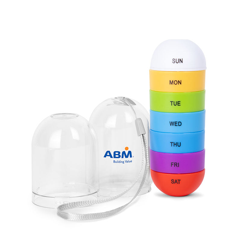 Capsule 7-Grid Pill Organizer – High Caliber Line