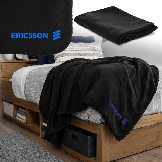 200g Brushed Fleece 100% Polyester Blanket 50" x 60"