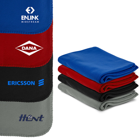 200g Brushed Fleece 100% Polyester Blanket 50" x 60"