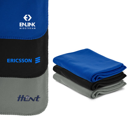 200g Brushed Fleece 100% Polyester Blanket 50" x 60"