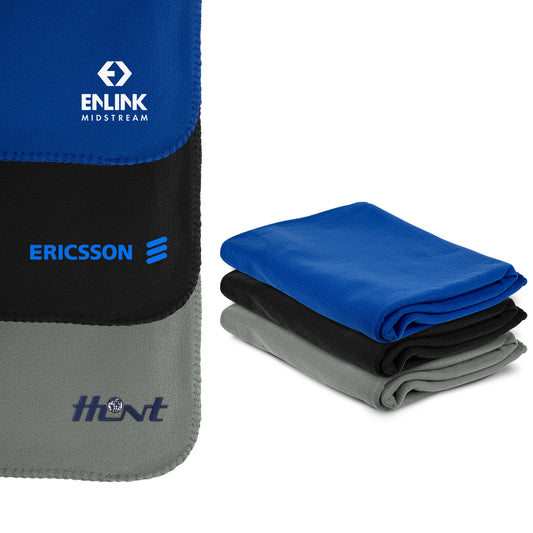 200g Brushed Fleece 100% Polyester Blanket 50" x 60"