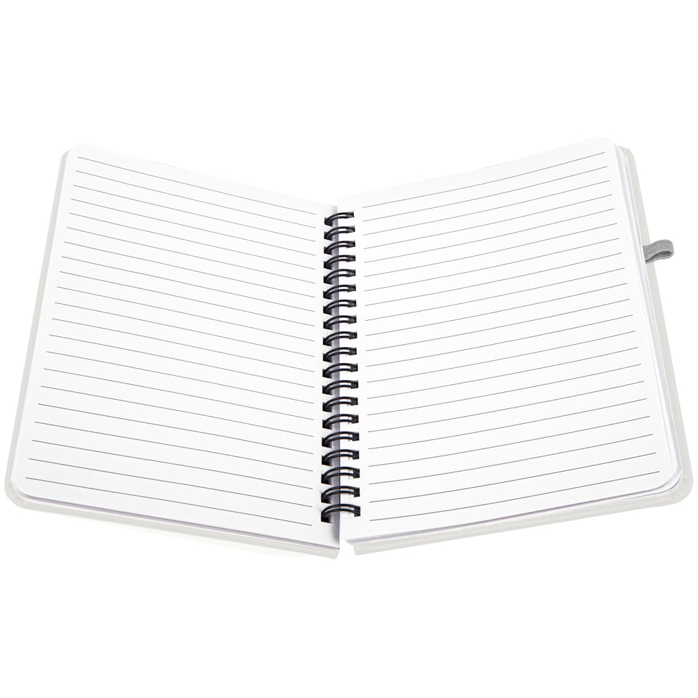 Caliber Fat Notebook 5x7 Premium UltraHyde Leather Notebook with Pen Holder – High Caliber Line