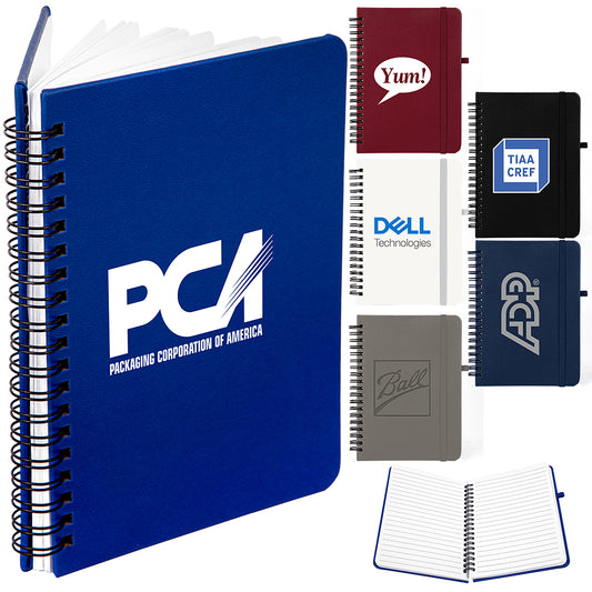 5x7 Premium UltraHyde Leather Notebook with Pen Holder