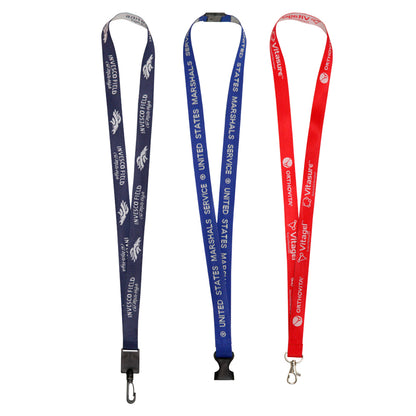 3/4" Detial Woven Lanyard