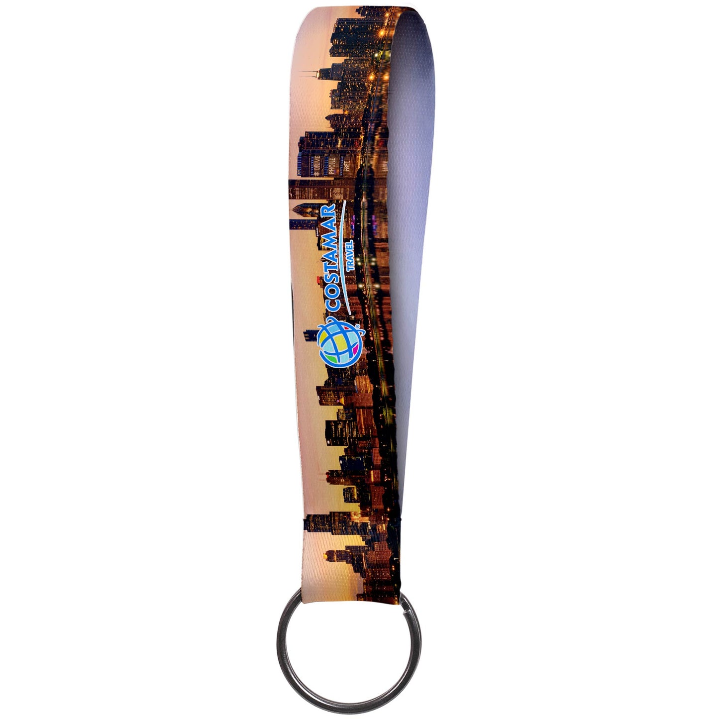 3/4" Sublimation Key Chain Lanyard