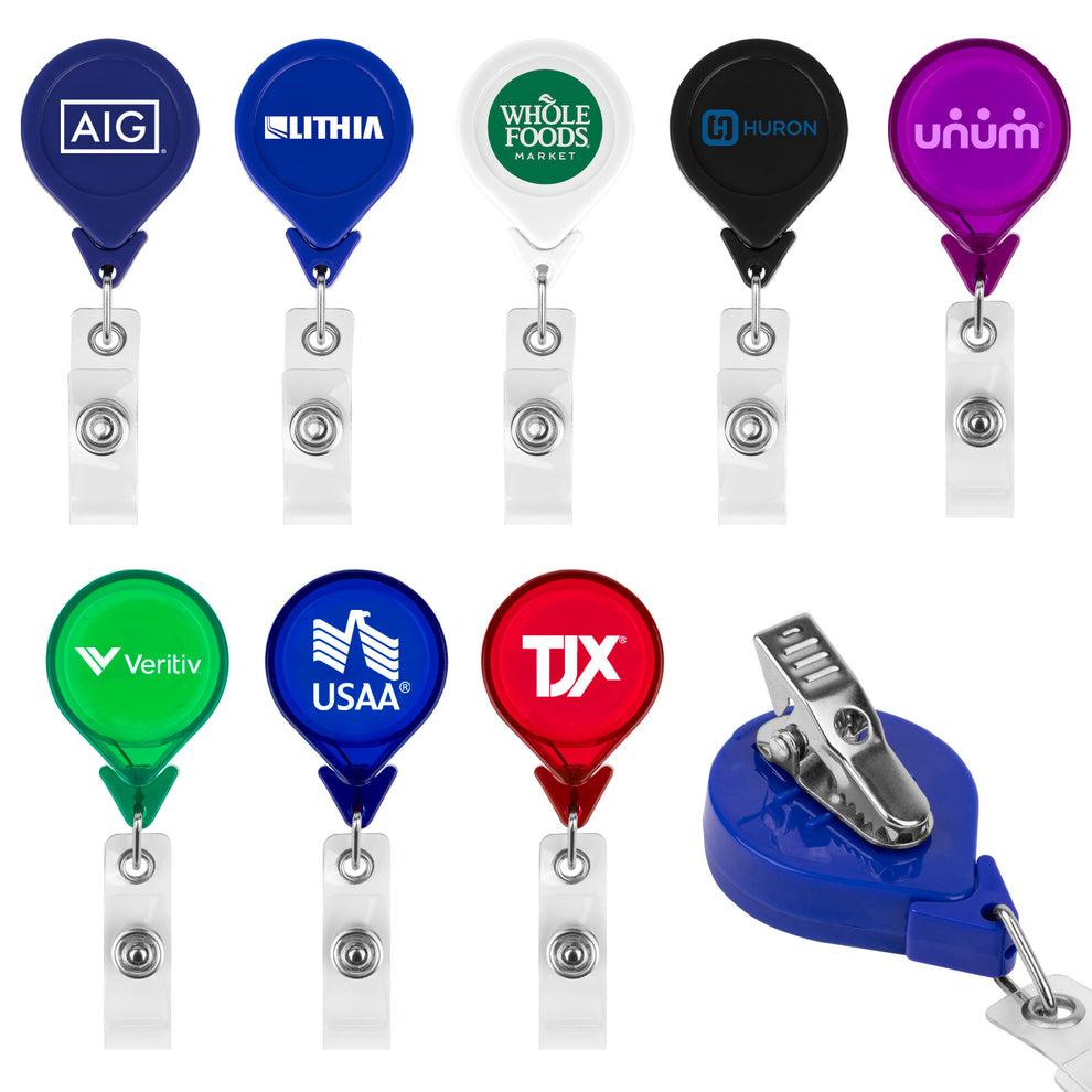 Tear Drop Retractable Badge Holder – High Caliber Line