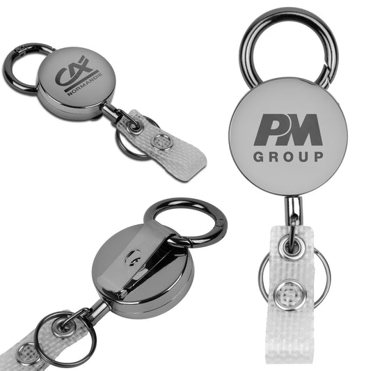 RetractX Carabiner Badge Reel