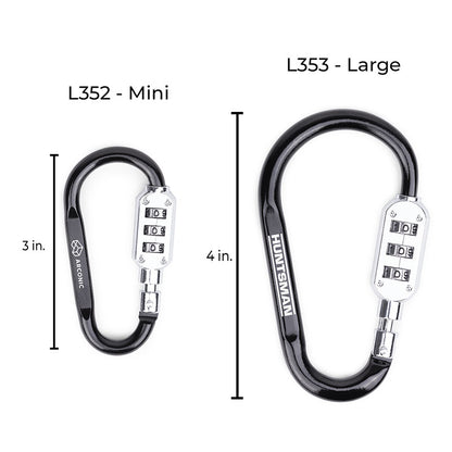 SecureLink Large Carabiner Keychain