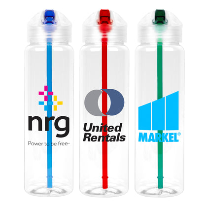 Recyclable Sports Bottle with Flip-Up Lid - 32oz.