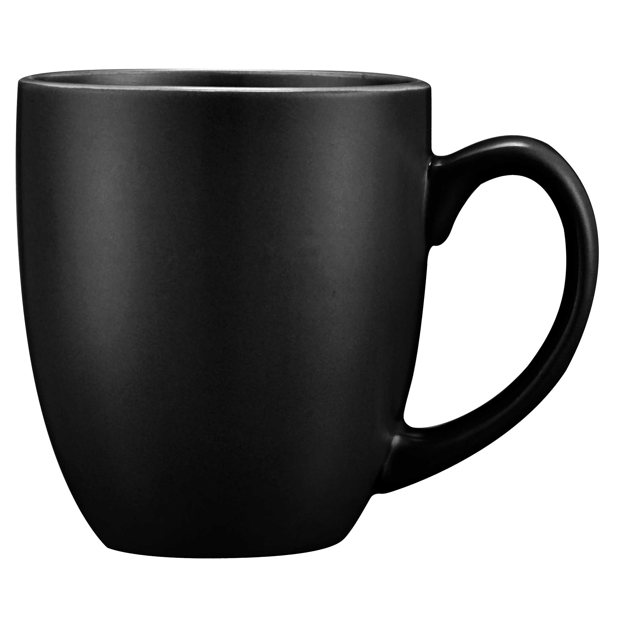 16oz. Curved Ceramic Coffee Mug with D-Handle – High Caliber Line