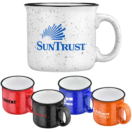 15oz Speckled Ceramic Wide-Rim Mug