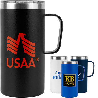 Embark Tall Mug With Spill-Proof Clear Sip-Lid 20 oz.