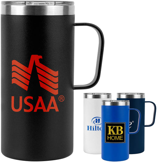 Embark Tall Mug With Spill-Proof Clear Sip-Lid 20 oz.