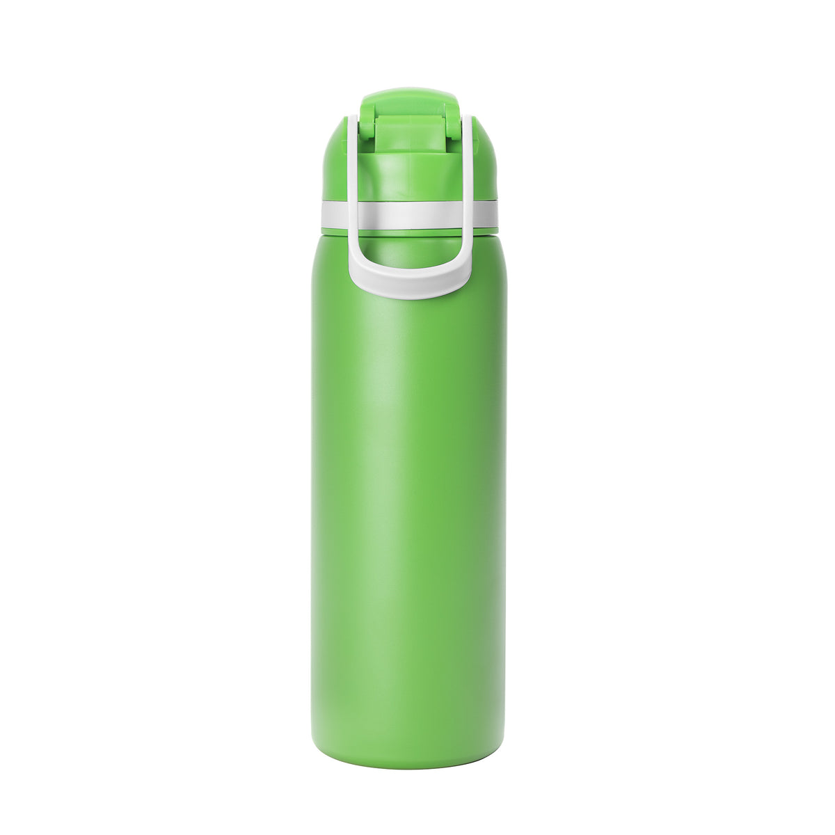 Two-Toned 27oz. Stainless Steel Pop Straw Bottle – High Caliber Line