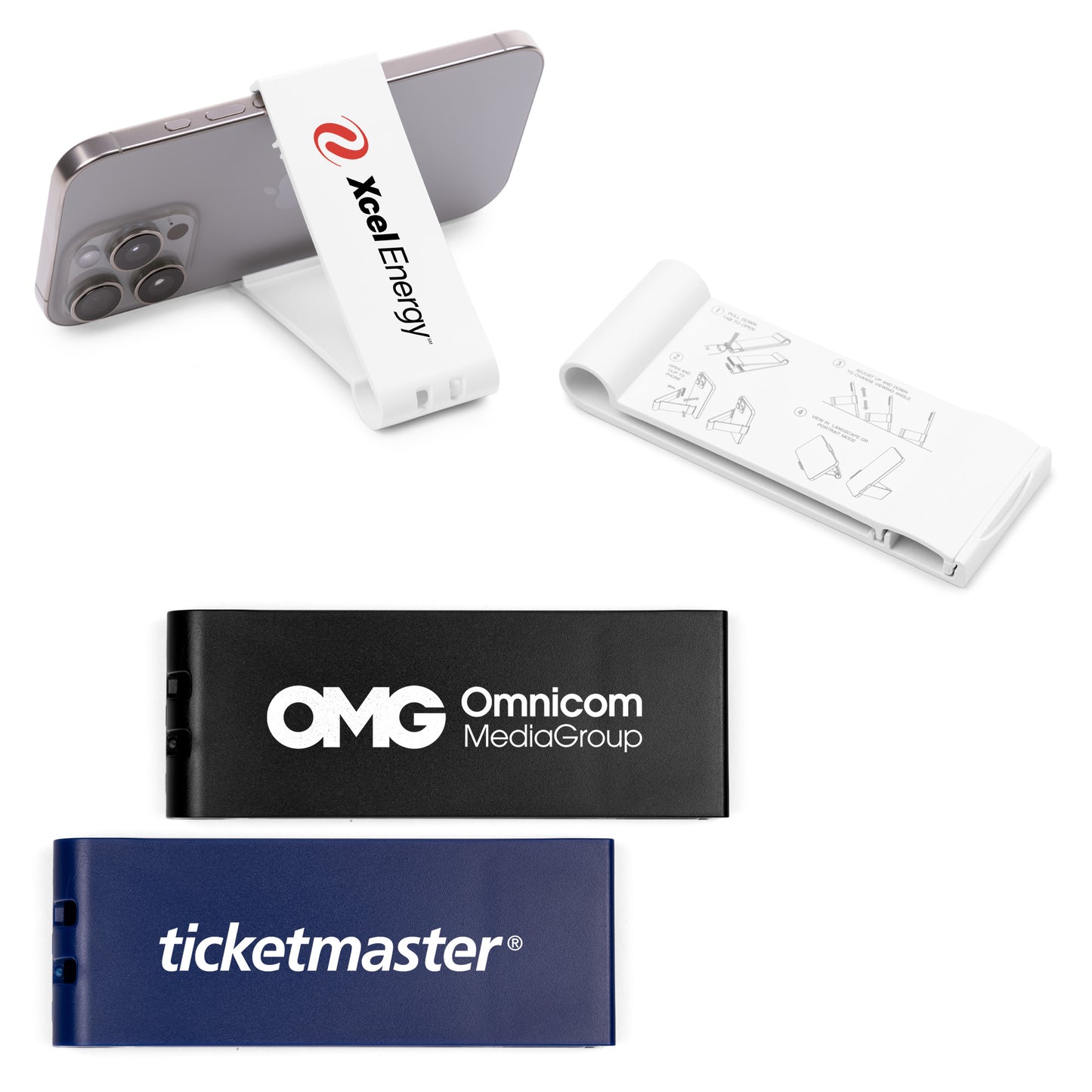 SnapHold Clip-On Phone Stand