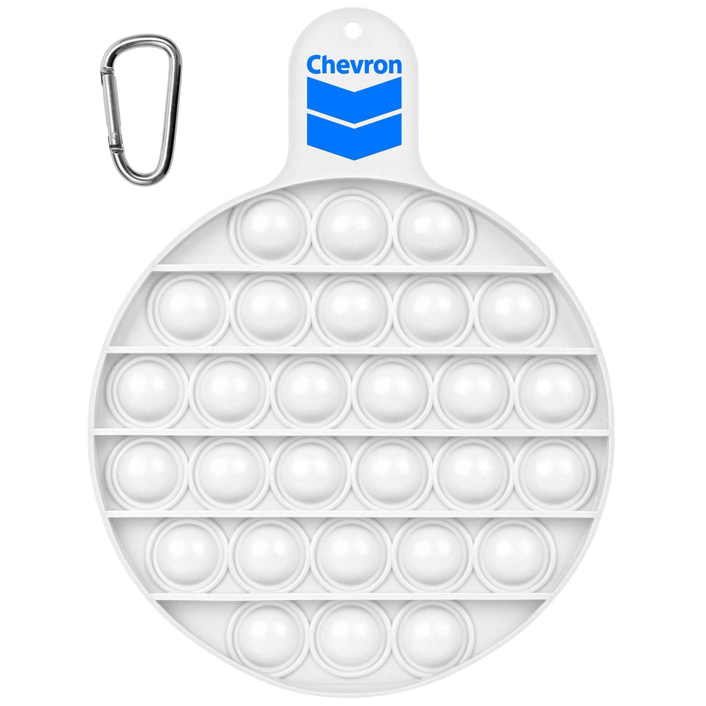 Round Fiddle Popper Silicone Sensory Fidget Toy