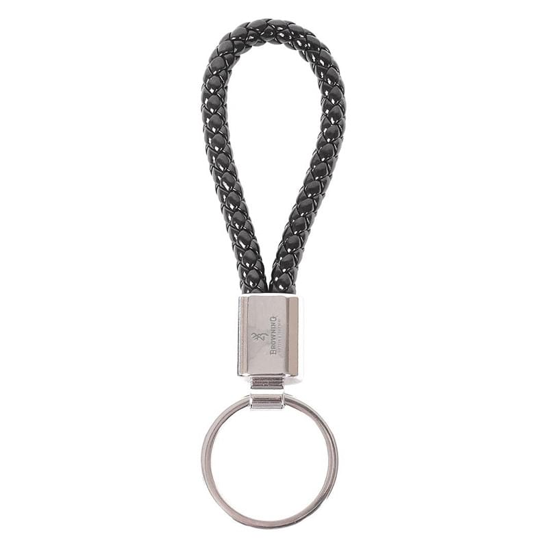 Braided Leatherette Key Chain – High Caliber Line